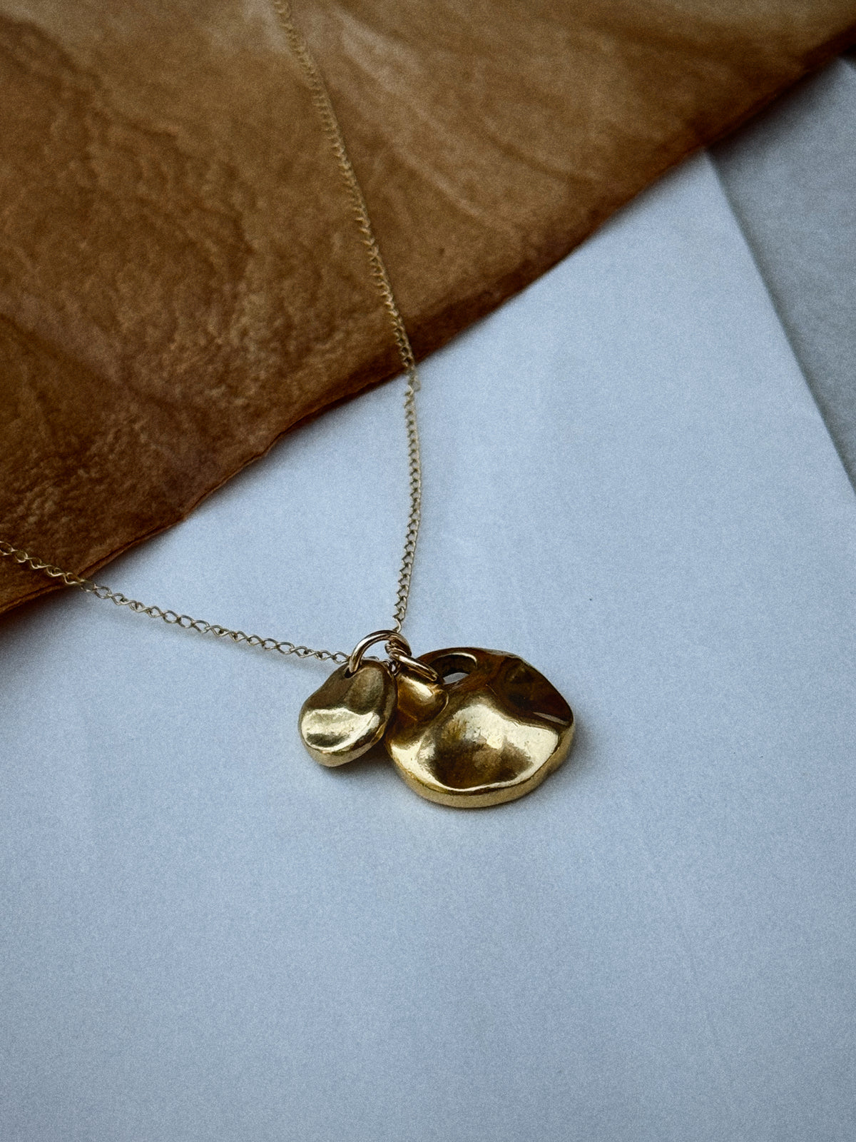 Double dune necklace