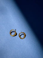Halo stud earrings